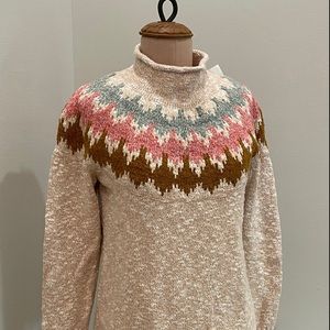 LL Bean Women's 100% Cotton Sweater, size M